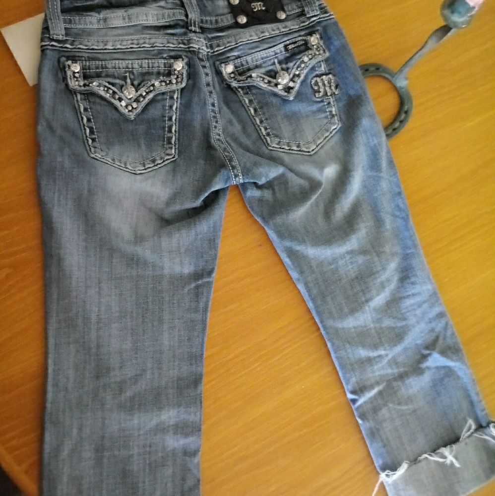 Miss me cropped pants